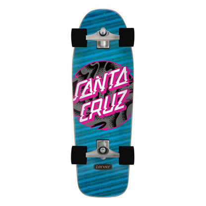 Santa Cruz X Carver Vivid Dot Complete Surfskate 30"