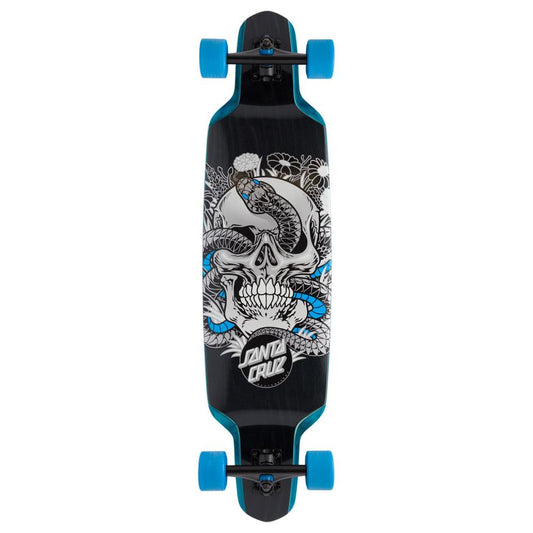 Santa Cruz Botanic Skull Drop Down Longboard 37.52"