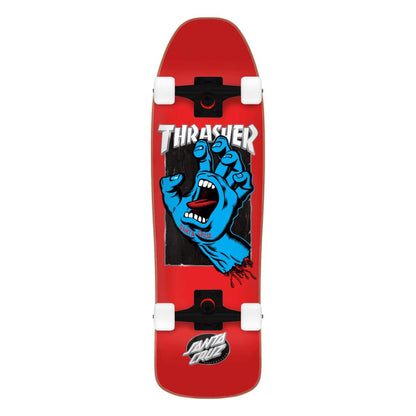 Thrasher X Santa Cruz Screaming Hand Complete Skateboard 31.7"