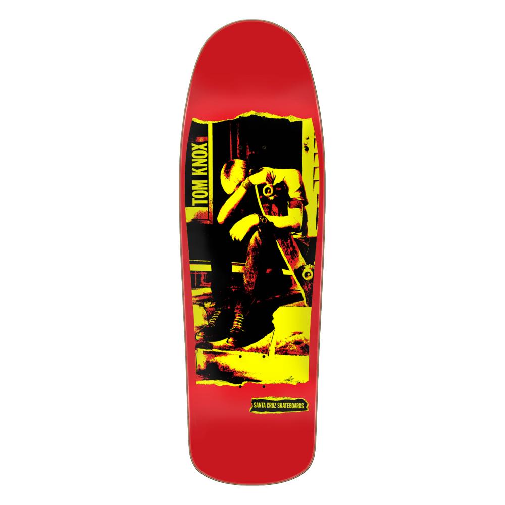 Santa Cruz Knox Punk Reissue Skateboard Deck 9.89" 