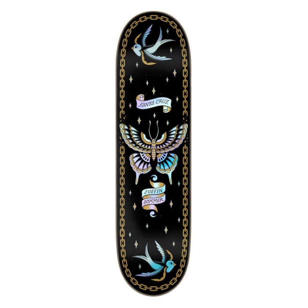 Santa Cruz Sommer Butterfly Skateboard Deck 8.0"