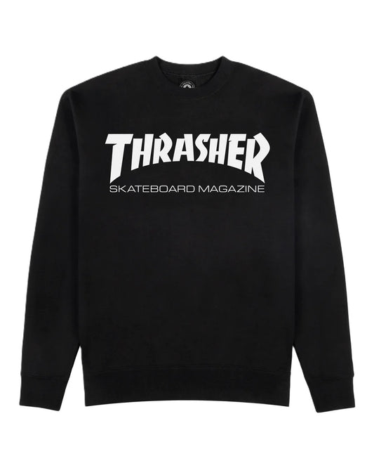 Sweat Crew Thrasher Skate Mag Black