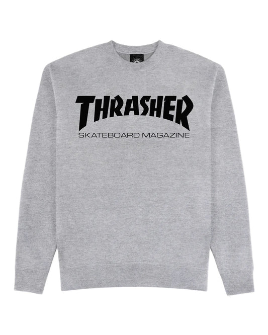 Sweat Crew Thrasher Mag Gray