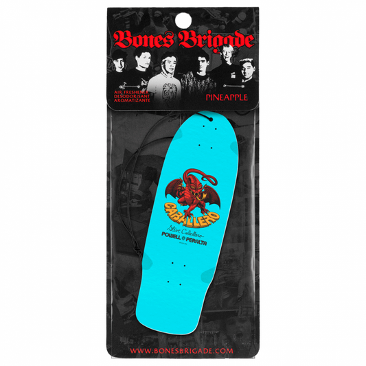 Powell Peralta Bones Brigade 15 Steve Caballero Light Blue Air Freshener - Pineapple