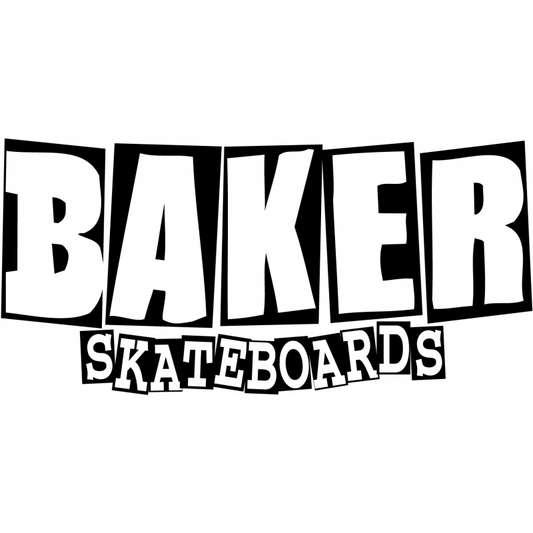 Baker Brand Logo Big Sticker