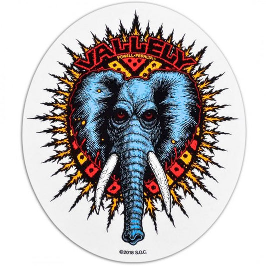 Powell Peralta Mike Vallely Elephant Stickers 4.5" x 5.25"