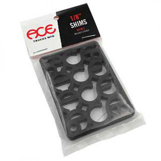 Ace Shims Skate Bases Black 1/8"