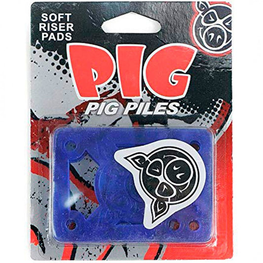 Pig Soft Pig Piles Bases Blue 1/8"