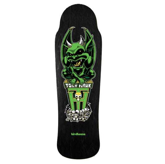 Birdhouse Gargoyle Old School Black/Green Skateboard Deck 9.75" (PRE-ORDER)