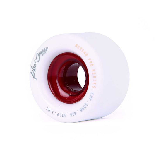 Blood Orange Morgan Pro Model White/Red 60MM 82A Wheels