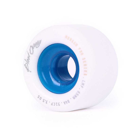 Blood Orange Morgan Pro Model White/Blue 65MM 84A Wheels