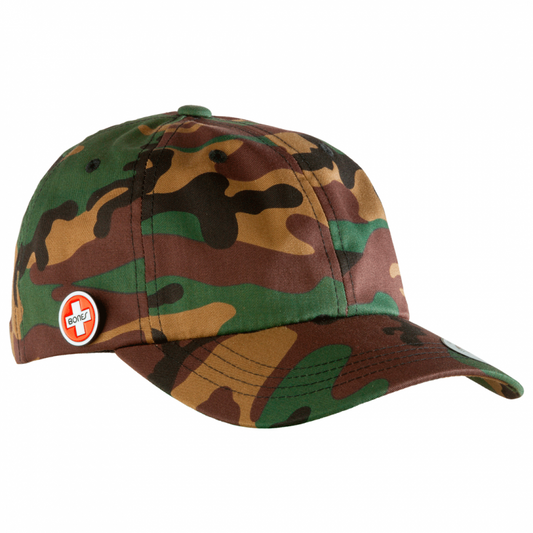 Boné Bones Bearings Dad Cap Circle Pin - Camo