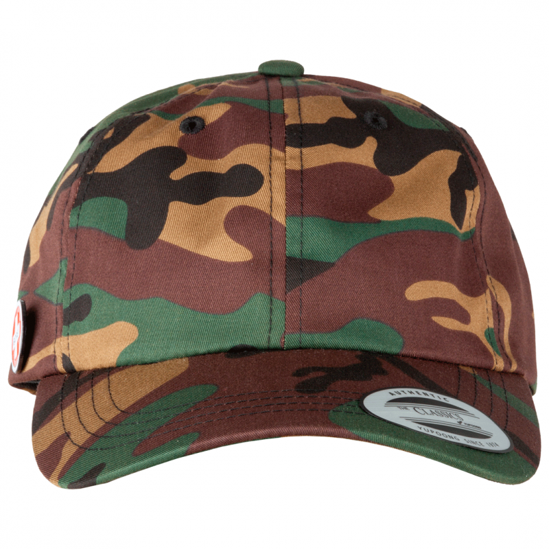 Boné Bones Bearings Dad Cap Circle Pin - Camo