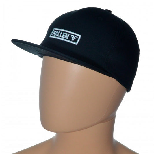 Fallen Bar Logo T Cap Black