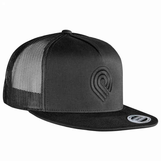 Powell Peralta Triple P Trucker Cap Black