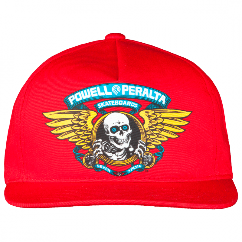 Powell Peralta Winged Ripper Cap - Red