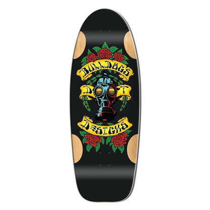 Bulldog Car Paint Formica Limited Edition Old School Black Skateboard Deck 11.875"