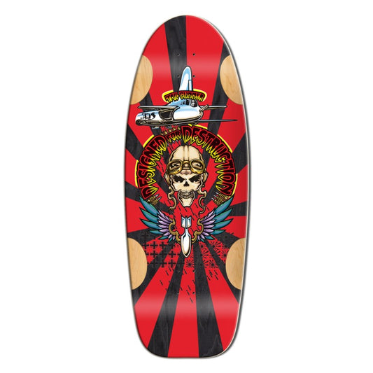 Bulldog Tailgunner Black Limited Edition Old School Skateboard Deck 11.875"