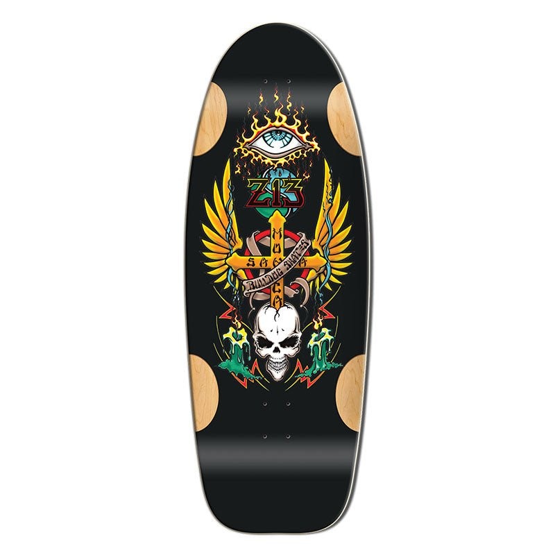 Bulldog Z 13 Formica Limited Edition Old School Black Skateboard Deck 11.875"