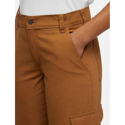 Calças Dickies Duck Canvas Cargo W - Brown Duck