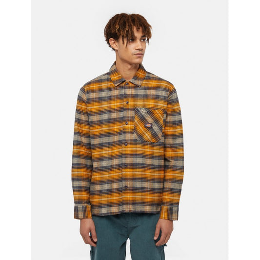 Dickies Forest Check Shirt - Inca Gold