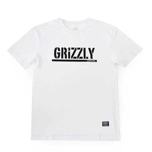 White Grizzly Stamp T-Shirt