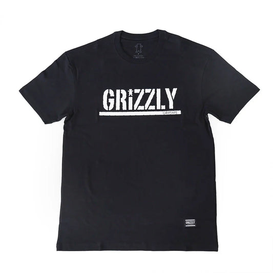 T-Shirt Grizzly Og Stamp Logo Black