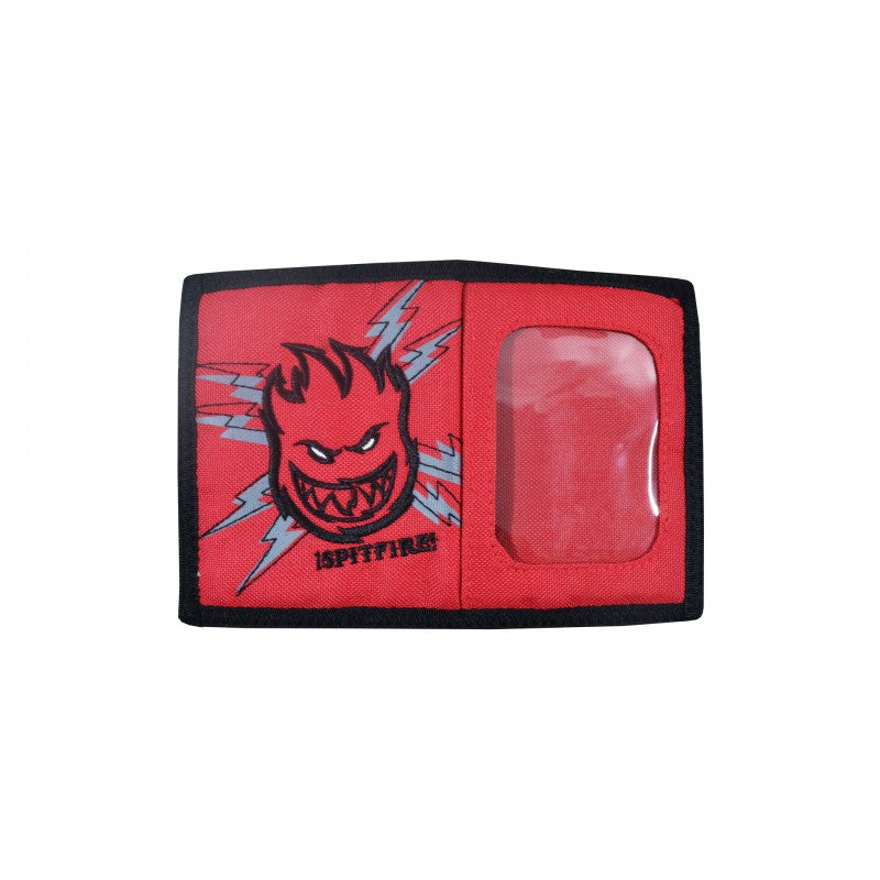 Spitfire Voltz Bi-Fold Red Wallet