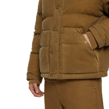 Casaco Dickies Lucas Waxed Puffer Castanho