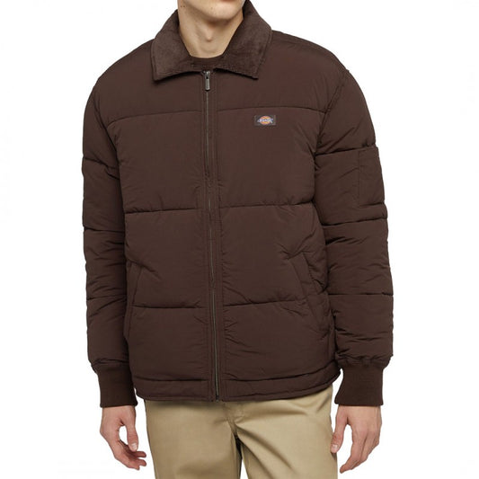 Dickies Overbrook Eisenhower Puffer Jacket - Brown