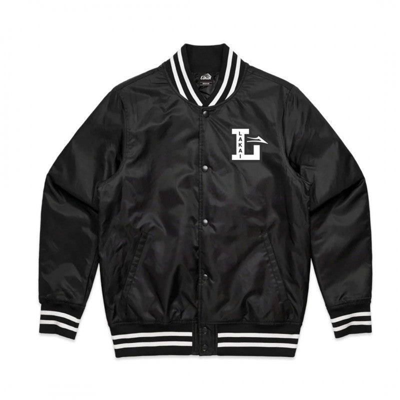 Lakai Letterman Coach Jacket Black