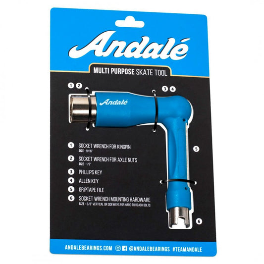 Andalé Multi Purpose Skateboard Wrench - Blue