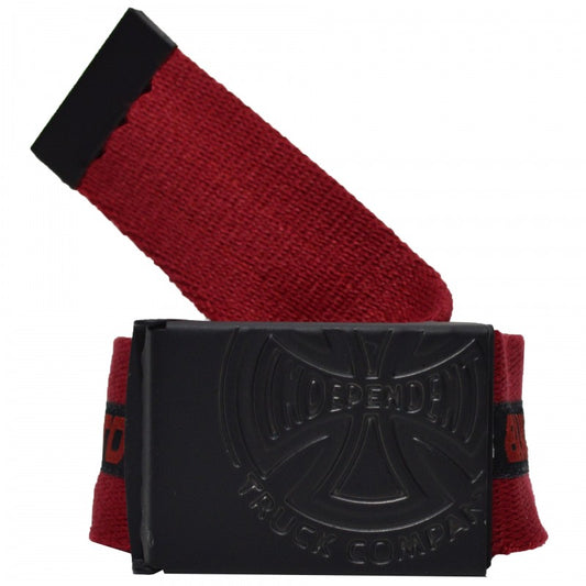 Cardinal Red Independent Taped Web Belt