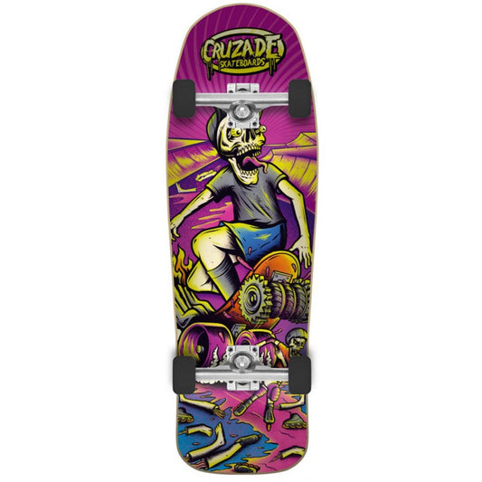 Cruzade Roller Chase Old School Complete Skateboard 10"