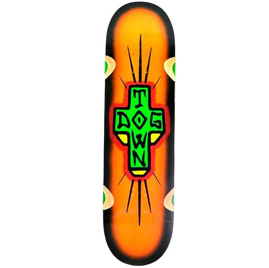 Dogtown Spray Cross Loose Trucks Orange Skateboard Deck 8.5"