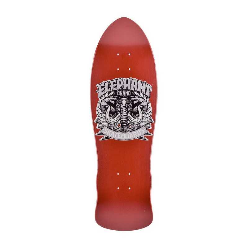 Elephant Street Ax Red Skateboard Deck 9.5"