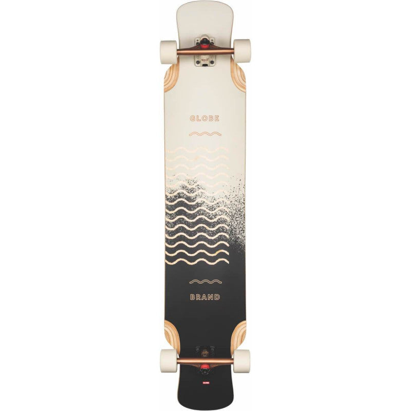 Globe Geminon XL Spray Wave/Black Copper Longboard Complete 47"