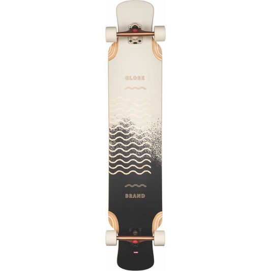 Globe Geminon XL Spray Wave/Black Copper Longboard Complete 47"