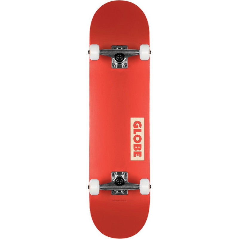 Globe Goodstock Red Skateboard Complete 7.75"