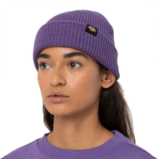 Dickies Woodworth Waffle Beanie - Purple