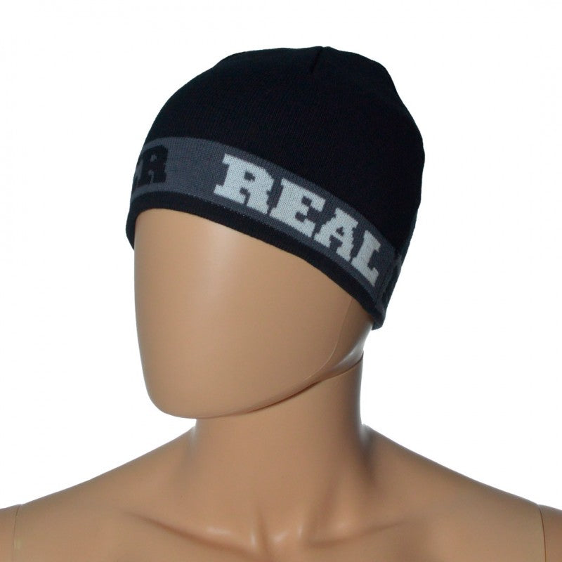 Real Roll Forever Reversible Beanie - Black