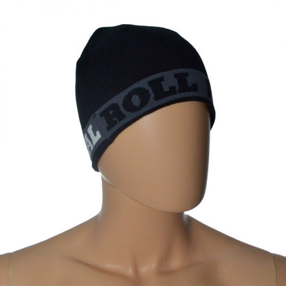 Real Roll Forever Reversible Beanie - Black