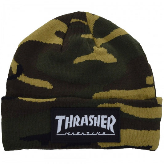 Thrasher Flame Beanie - Camo