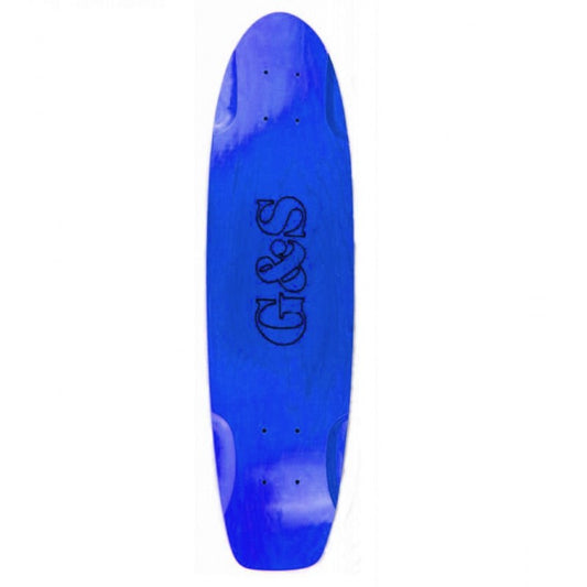 G&S Stacy Peralta Warptail 2 "Square Tail" Blue Skateboard Deck 29"