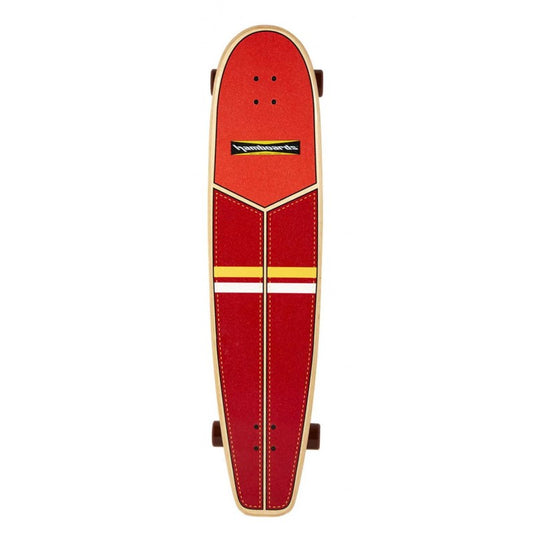 Hamboards Huntington Hop Carving Red/Orange Complete Surfskate 45"