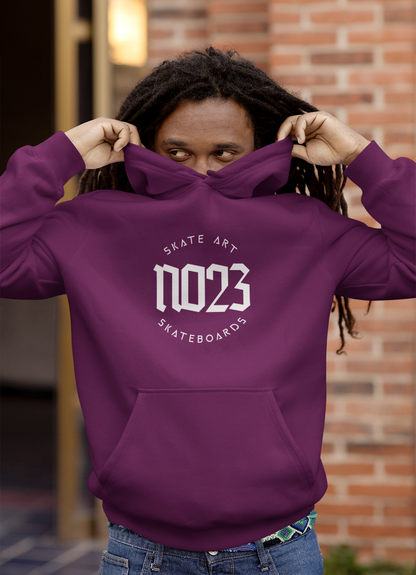 NO23 Logo Hoodie Purple