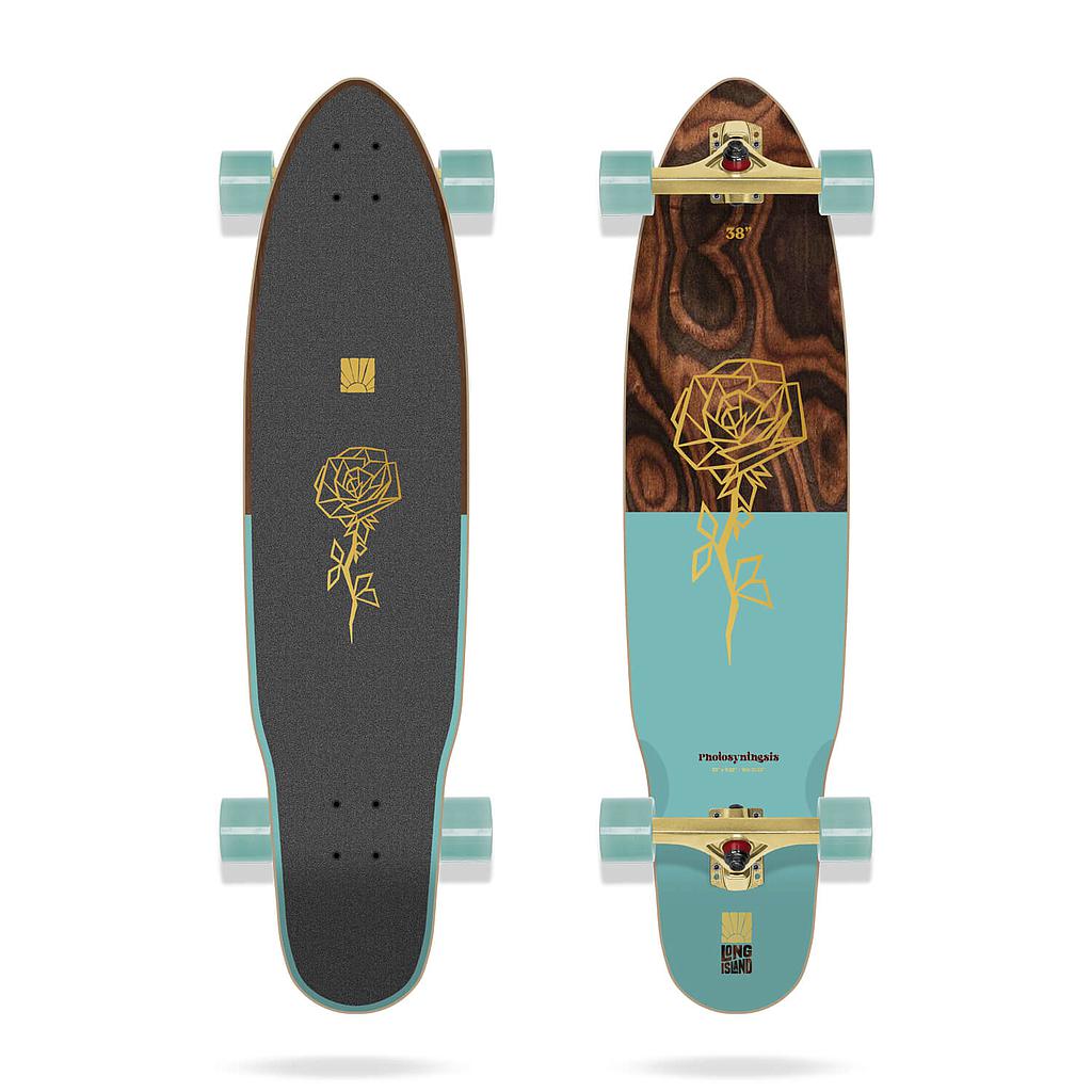 Long Island Photosyntesis Kicktail Complete Longboard 38.85″