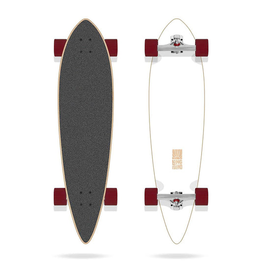 Long Island Lead Pintail Complete Longboard 37″ 