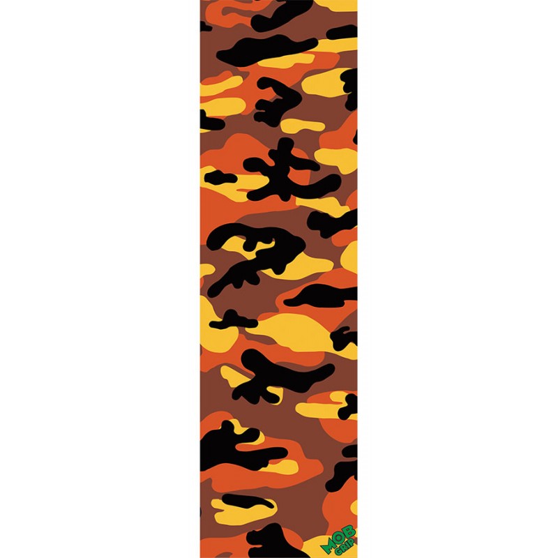 Lixa Skate Mob Grip Camo Orange 9"