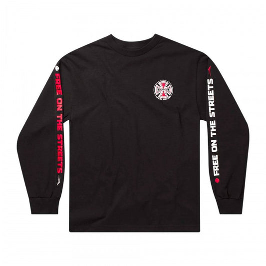 Longsleeve Lakai x Independent Black